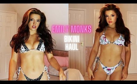 EMILY MONKS  thong bikini TRY ON HAUL 2021COLLABORATION WITH BEACHSISSI