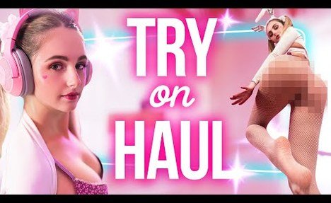 (4k) Transparent Lingerie Try on Haul | Sheer try on | See through | Transparent Mini Dress 2025