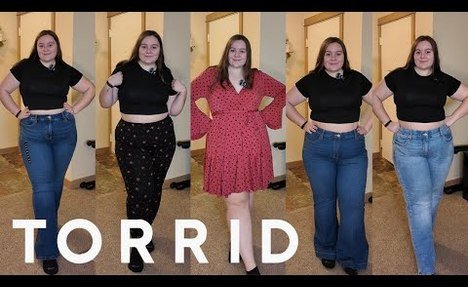 Torrid Plus Size Try On Haul | Size 20 Jeans & leggings