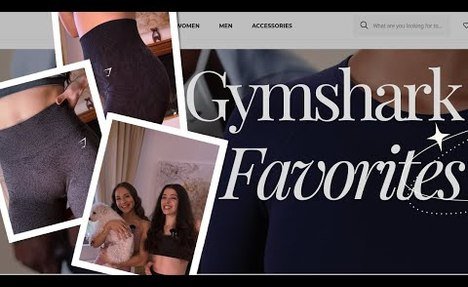 Gymshark Favorites - yoga pants and leggings Bras Try-On Haul