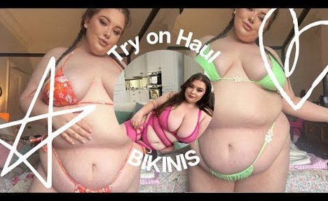 PLUS SIZE *SEXY*  tankini TRY ON HAUL// JENNYLOVE// 4K