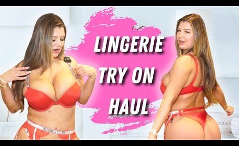 CURVY slut LINGERIE : Try On Haul : - Sarah Coughlan