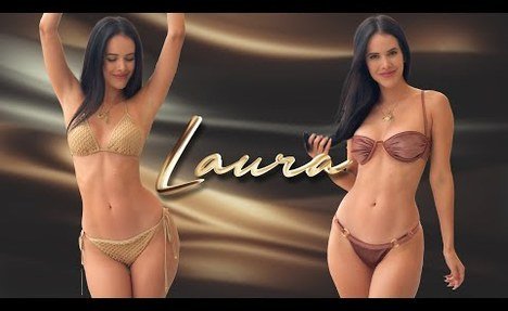 NEW!  thong bikini Try On Haul #bikini #tryon #model #lauracontreras #modelfilm #fashion #top