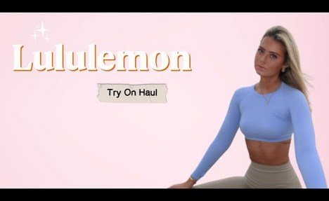 Lululemon Try-on Haul /// Athletic review