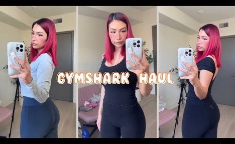 Gymshark try on haul | 4k ♡