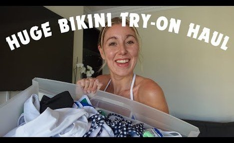 massive  tankini try-on haul /  thong bikini Warehouse / Part 1