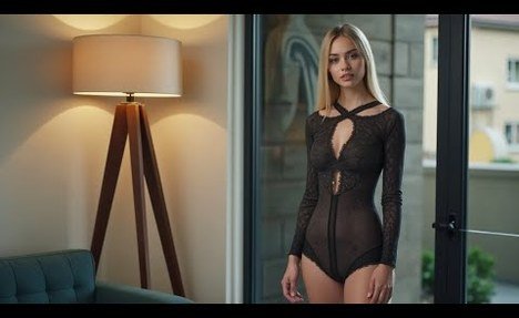 4K Transparent Lingerie Try on haul: Exquisite Elegance in Lingerie