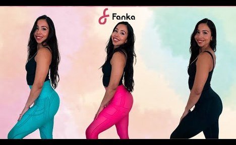 FANKA yoga pants try on haul + video @fankaofficial