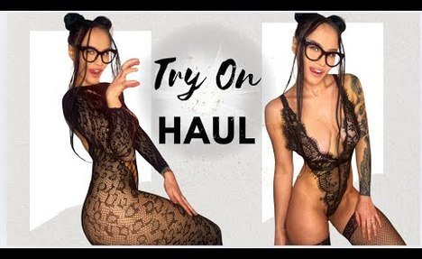 HOTTEST LINGERIE TRY ON HAUL | Chloe Bu