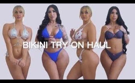 bikini Try On Haul in 4K!