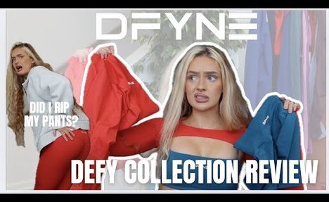 DFYNE Defy Collection HONEST video review | Activewear try on haul, worth it? sizing, fabric, scrunch etc!