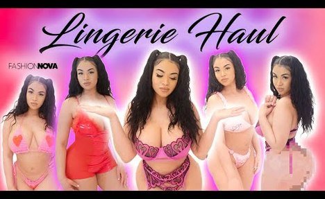 FASHION NOVA LINGERIE TRY-ON HAUL!