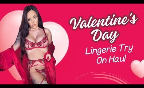 *SEXY* Valentines Day Lingerie Try On Haul | Rebecca Louise