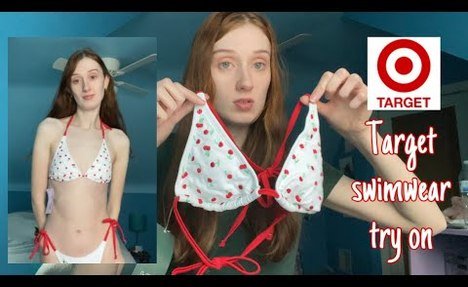 Target  two-piece swimsuit try on | 2025 target swim