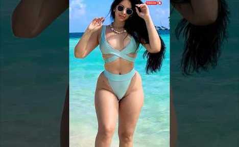 thong bikini try-on haul “Model Julia Martinez #welcometothebeach #model #bikini