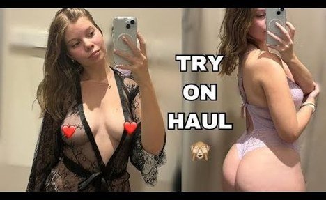 [4K] See-through lingerie try-on haul with Emilia #transparenthaul #tryonhaul2025 #lingerie