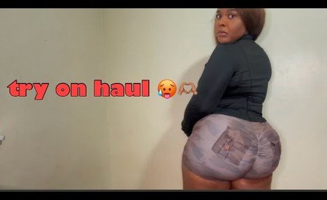 shorts & yoga pants try on haul ~ curvy edition ~