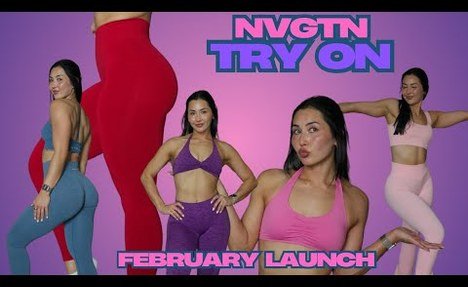 NVGTN February Launch *Honest* Try on haul; New tights + new colors