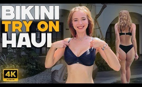 [4K USA] Mini  microkini Try-on Haul & review with Melissa