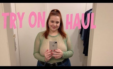 [4K] TRY ON HAUL LINGERIE | See Through Lingerie | No Bra transparent items