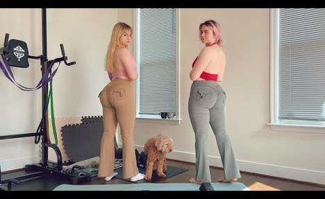 Twin Yoga Pants Try-On Haul | Stretch, Curves & Comfort Test!