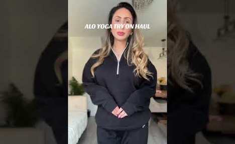 ALO YOGA try on haul