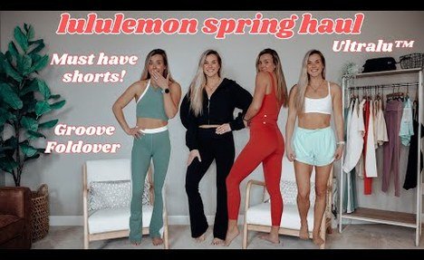 NEW Ultralu™, Must Try Shorts, Foldover yoga pants & More! | lululemon Spring Haul