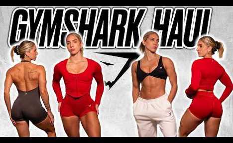 GYMSHARK TRY ON HAUL | NEW ADAPT, GAINS, & CORSET