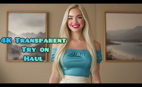 4K latest try on haul transparent|transparent  microkini try on |see through |try on haul see everything