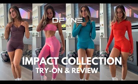 NEW DFYNE IMPACT COLLECTION: try on haul & in-depth video!