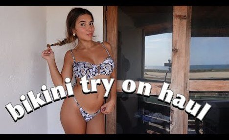 beachwear try on haul //rating  bathing suit brands