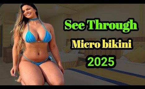 Extreme 4K Transparent Micro  two-piece swimsuit Try-On Haul 2025 | Boldest Swimwear Yet