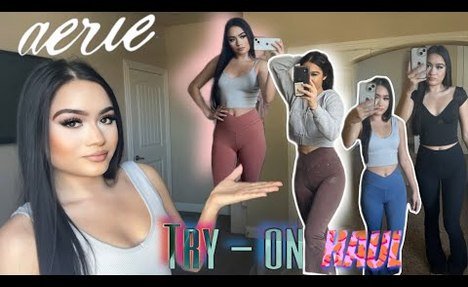 Aerie sports Try-on Haul!  |  my fav leggings collection