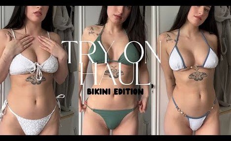 *SEXY*  two-piece swimsuit TRY ON HAUL