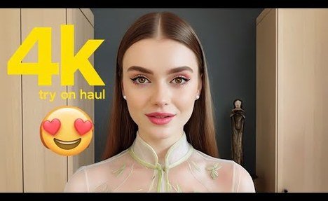 Try on haul transparent 4k I see through/transparent I  tankini try on I try on haul see everything #3