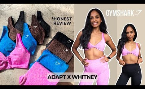 Gymshark Adapt x Whitney Try On Haul & Honest review