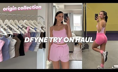 NEW ORIGIN COLLECTION | dfyne try on haul | impact vs origin tops