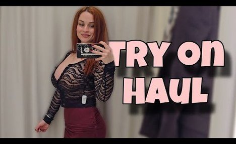 see through/ transparent | try on haul see everything |  thong bikini try on | transparent try on haul