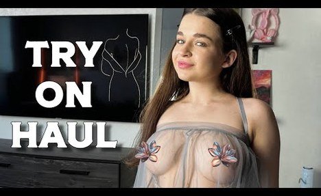 Try On Haul With Olya skinny