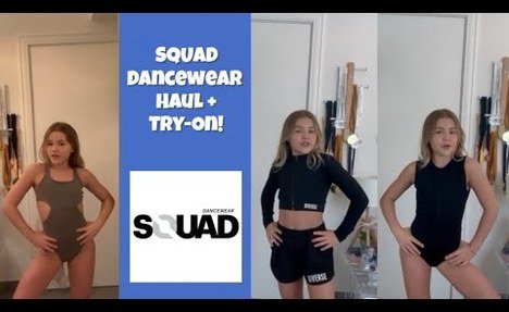 SQUAD Dancewear Haul + Try-On!