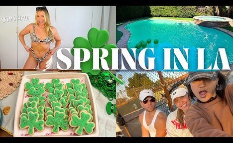 LA VLOG: Skims  bathing suit Try-On Haul + A Very Fun & Productive Week In My Life