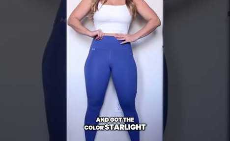 Overhyped or Worth It? Under Armour Motion Ankle leggings Try On vlog Haul
