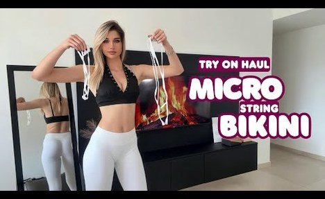 [4K TRY ON HAUL]  swimsuit Try-On Haul | See Every Detail in 4K