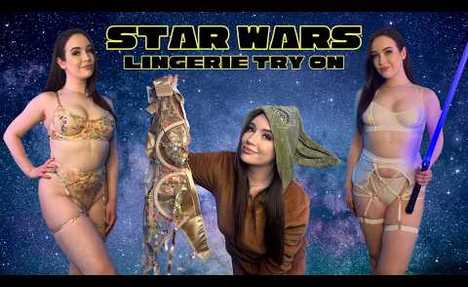 Star Wars Lingerie?! Star Wars Inspired Shein Lingerie Try On Haul + review with Lana Harding