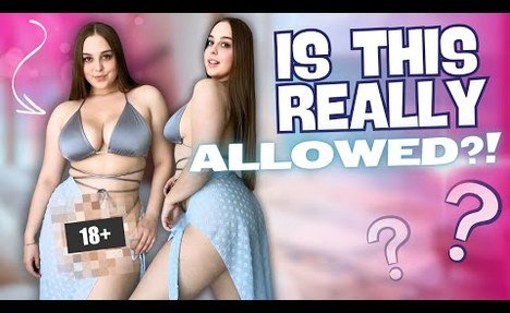 4K USA Shiny  monokini Try On Haul Summer Edition Chic Beach Look
