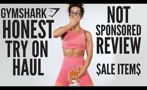 GYMSHARK HONEST Try On Haul video | Not Sponsored #GYMSHARK Sale clothes