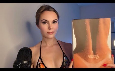 ASMR | Swimwear Fabric Triggers (Soft Spoken)