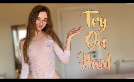 [4K] Transparent Haul - See Everything Transparent Lingerie   See through | Try On | Try On Haul