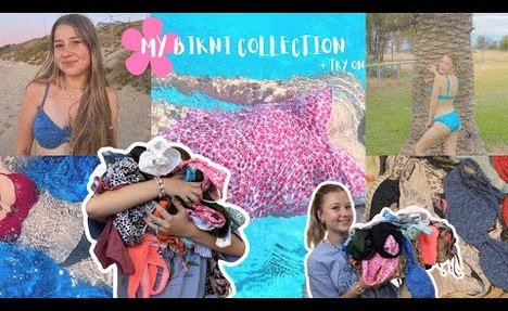 my swimwear collection & TRY ON *bikinis, one pieces, separates*