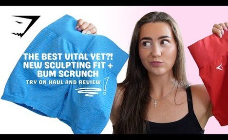 GYMSHARK VITAL SCULPT TRY-ON HAUL